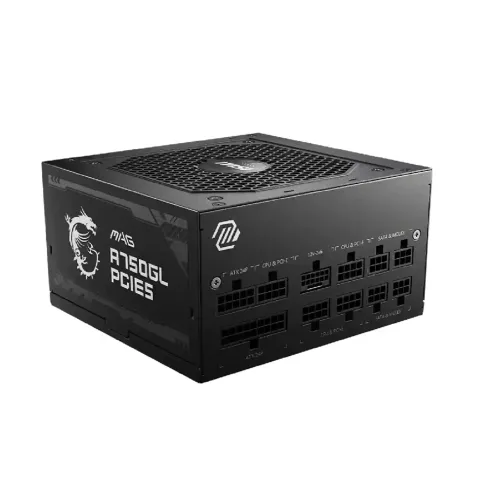 پاور 750 وات ام اس آی MSI MAG A750GL PCIE5 Full Modular GOLD ATX 3.1 - تصویر ۴