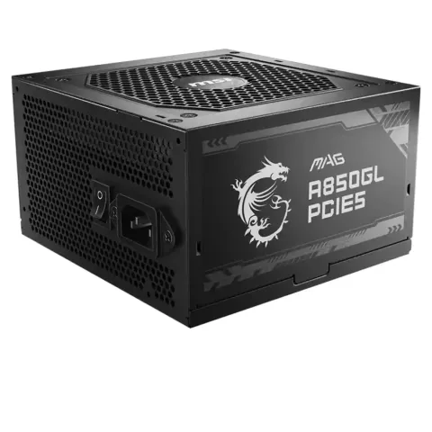 پاور 850 وات ام اس آی MSI MAG A850GL PCIE5 Full Modular GOLD ATX 3.1 - تصویر ۳