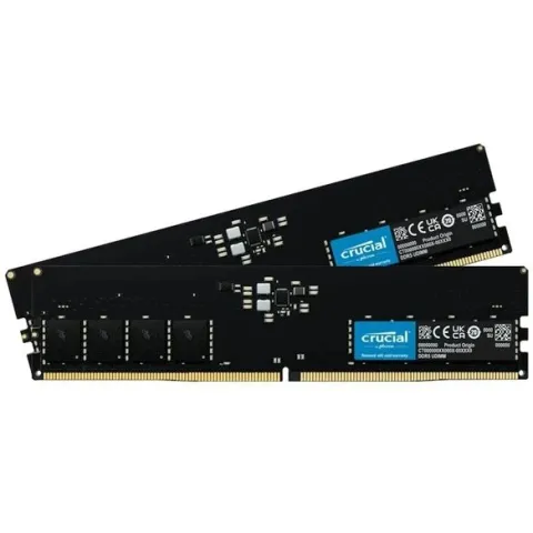 رم کروشیال CRUCIAL UDIMM 32GB CT32 5600MT/s CL46 DDR5 - تصویر ۲