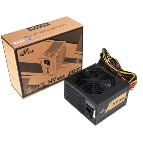پاور 650 وات اف اس پی FSP HV PRO 650W 80PLUS WHITE - تصویر ۴