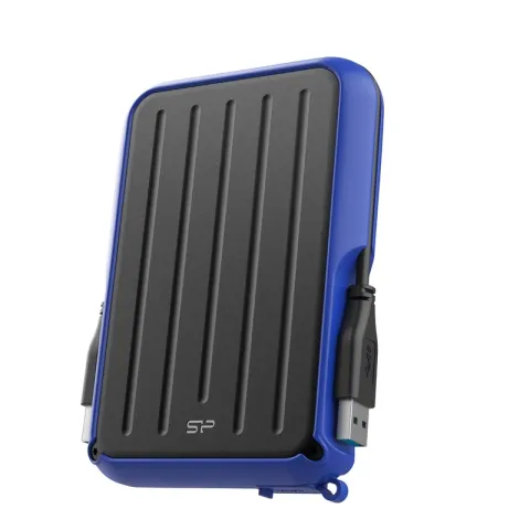 هارد اکسترنال سیلیکون پاور HDD Silicon Power Armor A66 2TB BLUE USB 3.2 GEN 1 - تصویر ۳