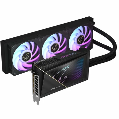 کارت گرافیک گیگابایت GIGABYTE RTX 5080 AORUS XTREME WATERFORCE 16G - تصویر ۲
