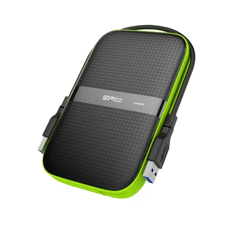 هارد اکسترنال سیلیکون پاور Sillicon Power Armor A60 5TB  GREEN USB 3.2 GEN 1 EXTERNAL HDD - تصویر ۳