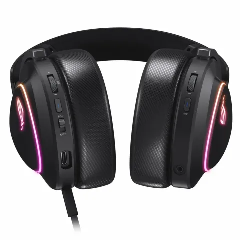 هدست ایسوس ROG A701 DELTA II BLACK - تصویر ۴