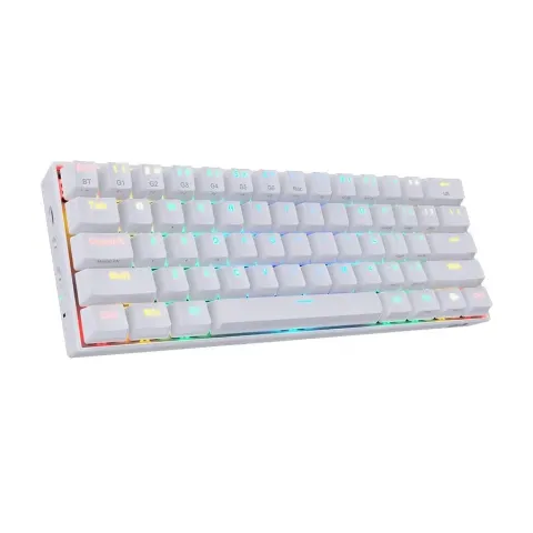کیبورد مخصوص بازی ردراگون مدل DRACONIC ELITE K530 PRO WHITE - تصویر ۲