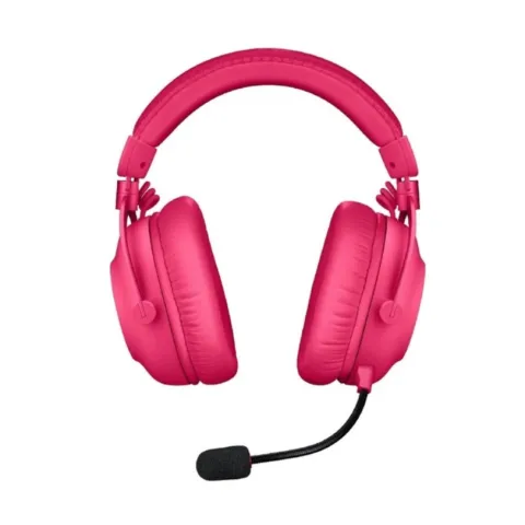 هدست بی سیم لاجیتک مدل G PRO X LIGHTSPEED 2 PINK - تصویر ۲