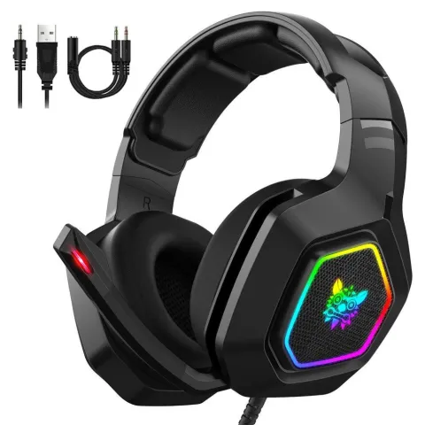 هدست اونیکوما ONIKUMA K10 BLACK GAMING - تصویر ۴