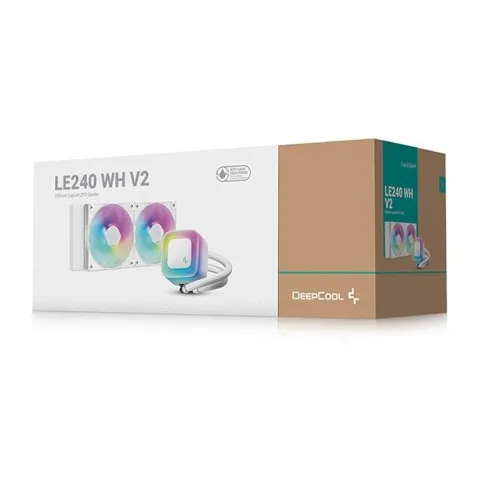 خنک کننده پردازنده دیپ کول DEEPCOOL LE240 V2 WHITE - تصویر ۲