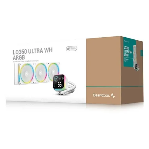خنک کننده پردازنده دیپ کول DEEPCOOL INFINITY LQ360 ULTRA WHITE ARGB - تصویر ۲