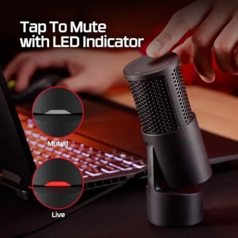 میکروفون هایپرایکس Microphone HyperX Solocast 2 Black - تصویر ۴