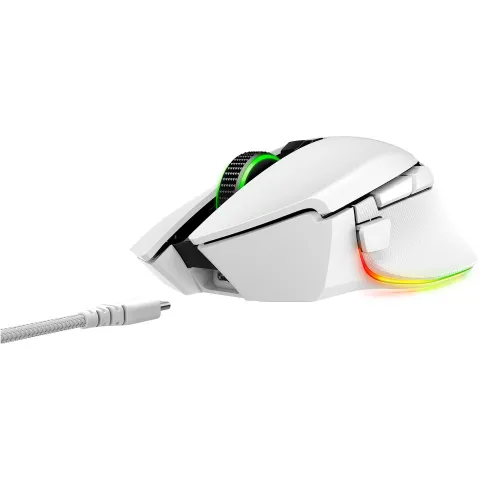 موس ریزر RAZER BASILISK V3 PRO WHITE - تصویر ۸