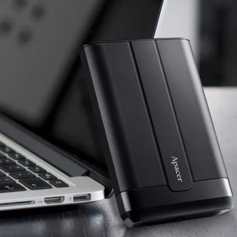 هارد اکسترنال اپیسر APACER AC732 2TB USB 3.2 GEN 1 BLACK - تصویر ۴
