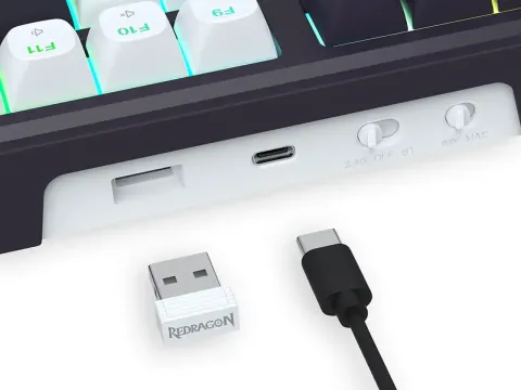 کیبورد ردراگون REDRAGON K762 WB TERRAFLARE PRO RGB - تصویر ۴