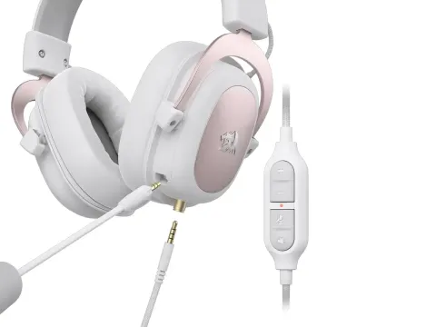هدست ردراگون REDRAGON HEADSET H510 ZEUS 2 WIRED WHITE - تصویر ۶