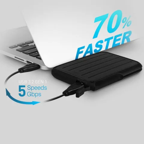 هارد اکسترنال سیلیکون پاور HDD Silicon Power Armor A66 4TB BLACK USB 3.2 GEN 1 - تصویر ۳