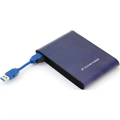 هارد اکسترنال سیلیکون پاور Silicon Power Armor A80 2TB USB 3.2 GEN 1 BLUE - تصویر ۶