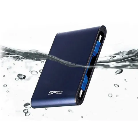 هارد اکسترنال سیلیکون پاور Silicon Power Armor A80 2TB USB 3.2 GEN 1 BLUE - تصویر ۷