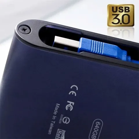 هارد اکسترنال سیلیکون پاور Silicon Power Armor A80 2TB USB 3.2 GEN 1 BLUE - تصویر ۸