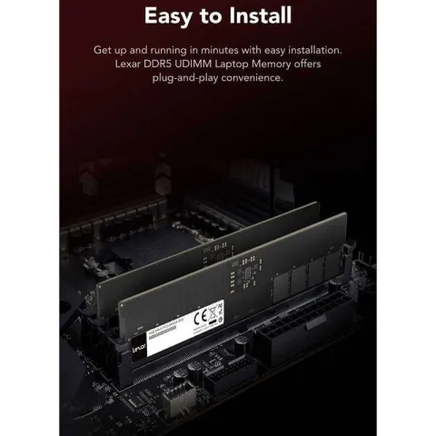 رم لکسار  LEXAR UDIMM LD5U16G56C46ST 16GB 5600MT/s CL46 DDR5 - تصویر ۵