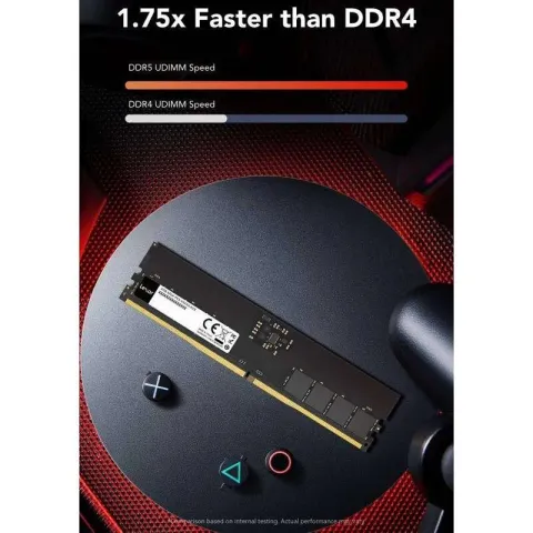 رم لکسار  LEXAR UDIMM LD5U16G56C46ST 16GB 5600MT/s CL46 DDR5 - تصویر ۷
