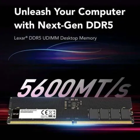 رم لکسار  LEXAR UDIMM LD5U16G56C46ST 16GB 5600MT/s CL46 DDR5 - تصویر ۸