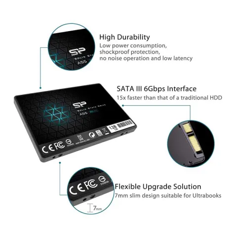 اس اس دی اینترنال سیلیکون پاور SILICON POWER ACE A55 256GB - تصویر ۳