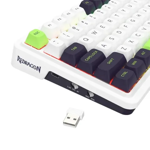 کیبورد ردراگون REDRAGON EISA MAX K686 WBG - تصویر ۵