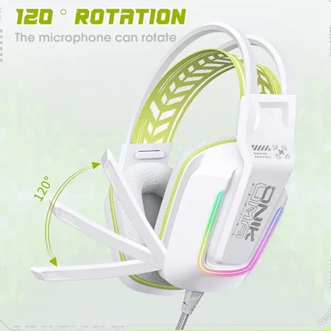 هدست اونیکوما ONIKUMA X13 WHITE GAMING - تصویر ۴