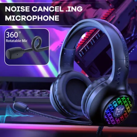 هدست اونیکوما ONIKUMA X7 PRO BLACK GAMING - تصویر ۴