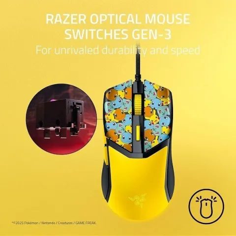 موس ریزر RAZER COBRA POKEMON EDITION - تصویر ۵