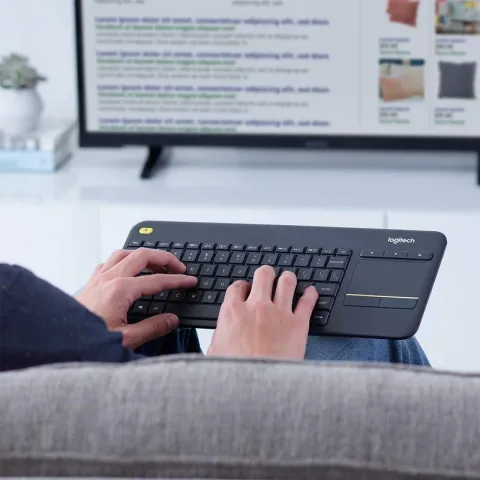 کیبورد لاجیتک LOGITECH K400 Plus - تصویر ۵