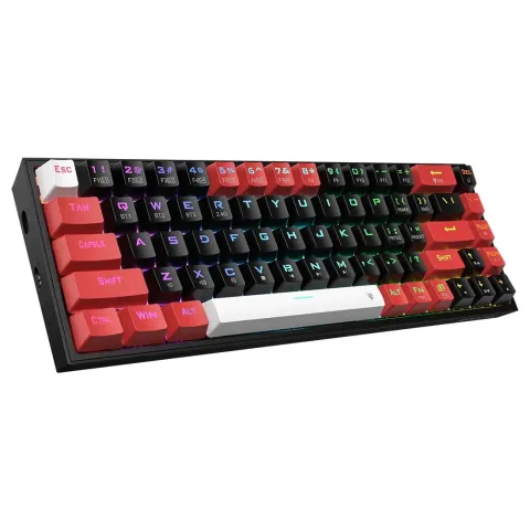 کیبورد ردراگون REDRAGON K631P CASTOR PRO BRW 65% - تصویر ۳