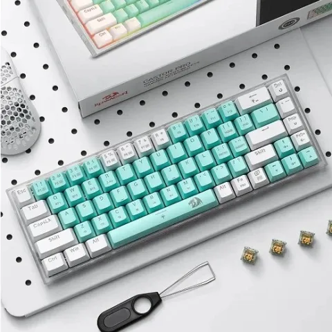 کیبورد ردراگون REDRAGON K631P CASTOR PRO GW 65% - تصویر ۴