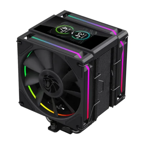 خنک کننده پردازنده گیم مکس GAMEMAX SIGMA 620 LCD BLACK - تصویر ۲