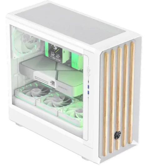 کیس گیم مکس CASE GAMEMAX CLAW 460 W WHITE - تصویر ۳