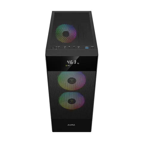 کیس گیم دیاس GAMDIAS AURA GC5 ELITE ARGB GAMING CASE - تصویر ۶