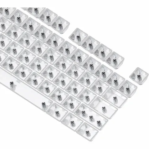 کی کپ کیبورد مکانیکال ردراگون REDRAGON KEY CAP A137 CRYSTAL WHITE - تصویر ۵