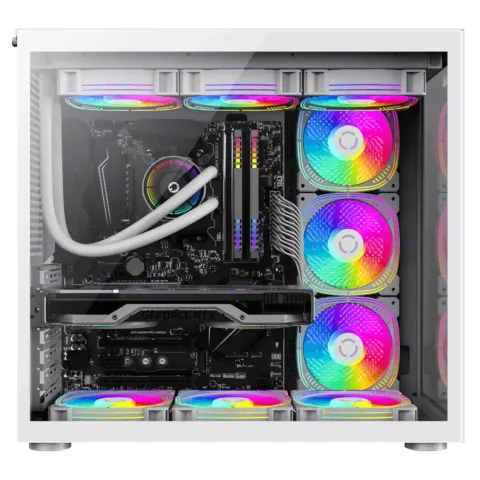 کیس گیمینگ گیم مکس CASE GAMEMAX INFINITY WHITE - تصویر ۵