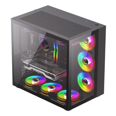 کیس گیمینگ گیم مکس CASE GAMEMAX INFINITY BLACK - تصویر ۳