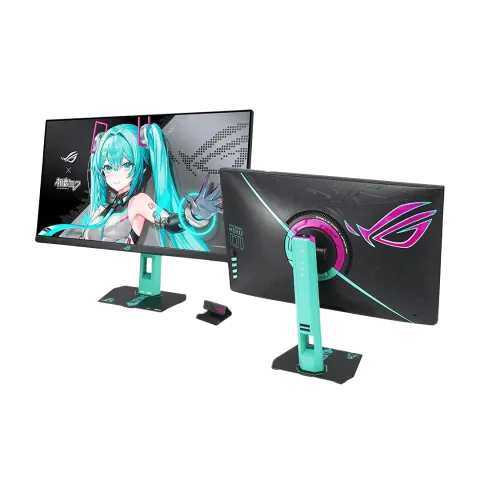 مانیتور ایسوس ASUS ROG XG27ACMEG-G HATSUNE MIKU - 27" 2K 260Hz F-IPS 0.3ms HDR10 - تصویر ۲