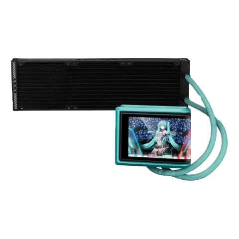 خنک کننده ASUS ROG RYUO IV 360 ARGB HATSUNE MIKU - تصویر ۳