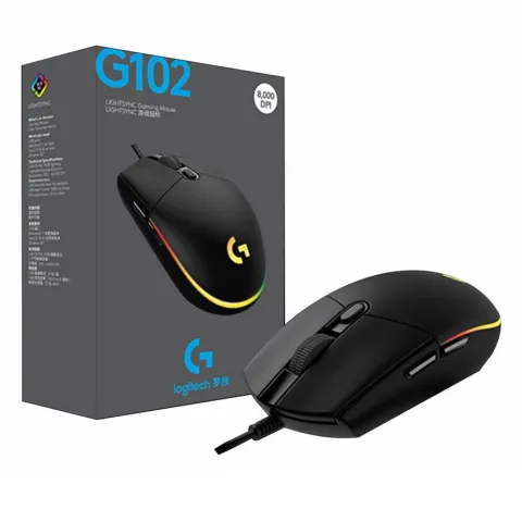 موس لاجیتک Logitech G102 LIGHTSYNC - تصویر ۷