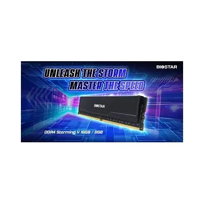 رم بایو استار BIOSTAR STORMING V 16GB 3200MT/s CL16 DDR4 - تصویر ۳