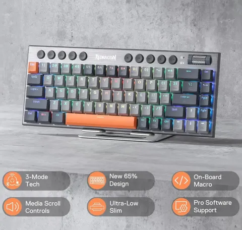کیبورد ردراگون REDRAGON HORUS SE K609 GG Pro - تصویر ۵