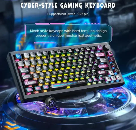 کیبورد ردراگون REDRAGON URANUS PRO K732 MC RGB - تصویر ۱۰