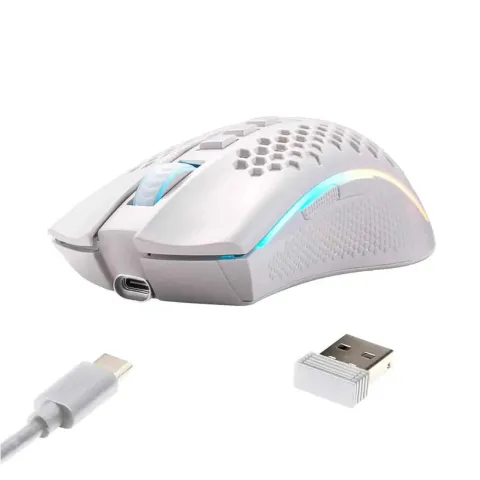 موس ردراگون REDRAGON STORM PRO M808-KS WHITE - تصویر ۲