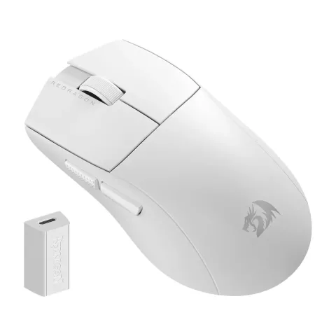 موس بی سیم گیمینگ ردراگون M916 PRO 1K White - تصویر ۲
