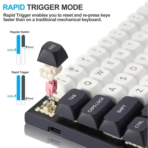 کیبورد ردراگون REDRAGON SACREDBLADE K712 RGB-M - تصویر ۴