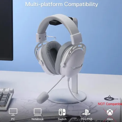 هدست گیمینگ ردراگون REDRAGON AURORA H376 White - تصویر ۴