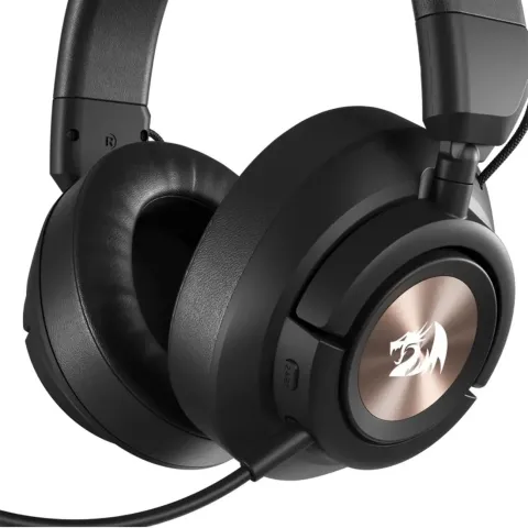 هدست بی سیم گیمینگ ردراگون REDRAGON H889 SPECTRA PRO WIRELESS RGB Black - تصویر ۳